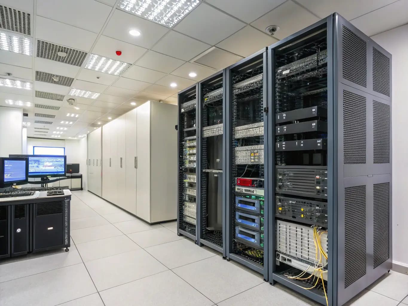 Secure network infrastructure and data center setup for Solartron PCL
